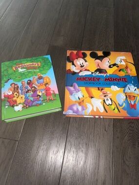 Bundle Disney Mickey & Minnie Storybook Collection and beginners Bible Kids Book